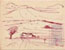 Paesaggio collinare, china rossa - 1946